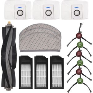 Sodial 2x(1set Main Side Brush Hepa Mop Rag Dust Bag Kit Accessories For X1 Plus R1l4) Sodial 2x(1set Main Side Brush Hepa Mop Rag Dust Bag Kit Accessories For X1 Plus R1l4)