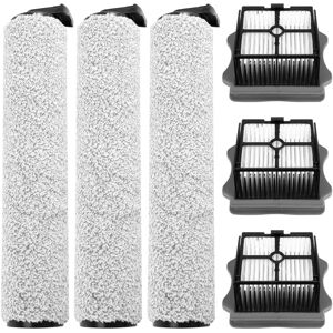 Sodial 3x(Replacement Roller Brush And Kit Compatible For Floor S3 And Ifloor 33633 Sodial 3x(Replacement Roller Brush And Kit Compatible For Floor S3 And Ifloor 33633