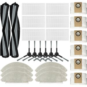 Sodial Roller Side Brush Hepa Mop Cloth Set Dust Bag For Alpha 2 Pro Replacement3751 Sodial Roller Side Brush Hepa Mop Cloth Set Dust Bag For Alpha 2 Pro Replacement3751