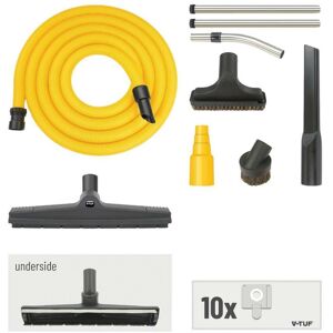 V-Tuf Full Accessory Kit For Mighty Wet & Dry Dust Extraction Vacuum Cleaner Vtvs7211m V-Tuf Full Accessory Kit For Mighty Wet & Dry Dust Extraction Vacuum Cleaner Vtvs7211m