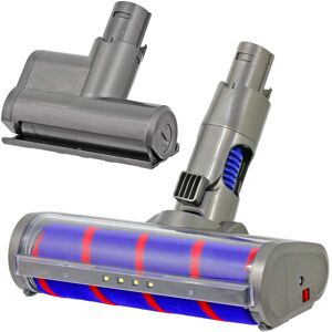 Spares2go Soft Roller + Mini Turbine For Dyson Sv03 Sv04 Sv06 Vacuum Hard Floor Spares2go Soft Roller + Mini Turbine For Dyson Sv03 Sv04 Sv06 Vacuum Hard Floor