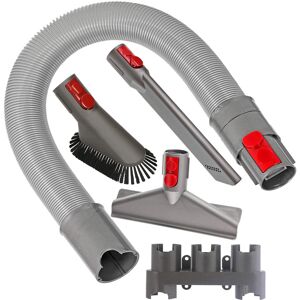 Spares2go Tool Kit For Dyson V10 Sv12 Hose + Crevice Dusting Brush Mattress + Storage Rack Spares2go Tool Kit For Dyson V10 Sv12 Hose + Crevice Dusting Brush Mattress + Storage Rack