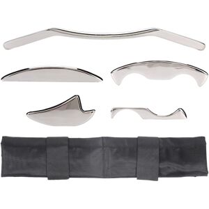 5pcs Stainless Steel Gua Sha Scraping Massage Tool Muscle Pain Relieve Set 5pcs Stainless Steel Gua Sha Scraping Massage Tool Muscle Pain Relieve Set