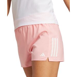 adidas Own The Run Womens Running Shorts Pink 3 Inch Lightweight Zip Pocket adidas Own The Run Womens Running Shorts Pink 3 Inch Lightweight Zip Pocket