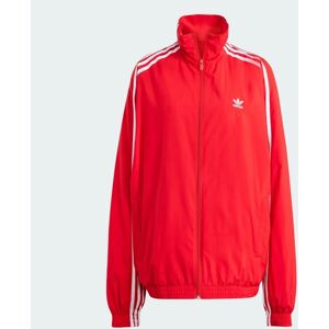 adidas Adilenium Oversized Red Track Top Tracksuit Jacket Women'S Size 12-14uk adidas Adilenium Oversized Red Track Top Tracksuit Jacket Women'S Size 12-14uk