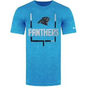 Nike Nfl Carolina Panthers Legend Goal Post Mens Blue T-Shirt Nike Nfl Carolina Panthers Legend Goal Post Mens Blue T-Shirt