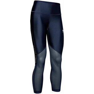 Under Armour X Project Rock Heatgear Womens Blue Cropped Leggings Under Armour X Project Rock Heatgear Womens Blue Cropped Leggings
