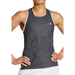 adidas Ultimate Heat.Rdy Engineered Womens Running Vest Grey Run Tank Top Ladies adidas Ultimate Heat.Rdy Engineered Womens Running Vest Grey Run Tank Top Ladies