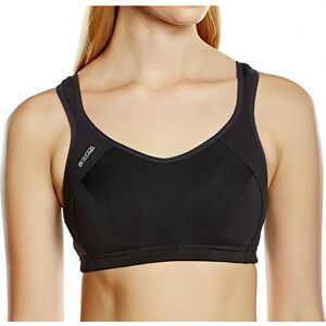 Shock Absorber Active Multi Womens Sports Bra Black Padded Breathable Running Shock Absorber Active Multi Womens Sports Bra Black Padded Breathable Running