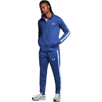 Under Armour UA Knit Track Suit - S - Blue - Sportswear Under Armour UA Knit Track Suit - S - Blue - Sportswear