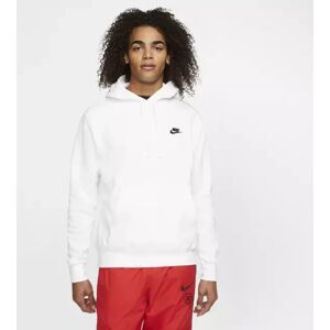 Nike Club Pullover Hoodie White Black Size Xs - Bv2654-100 Men'S New Nike Club Pullover Hoodie White Black Size Xs - Bv2654-100 Men'S New