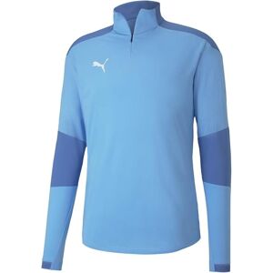 Puma Final Training 1/4 Zip Top - Teamlight Blue Medium Puma Final Training 1/4 Zip Top - Teamlight Blue Medium