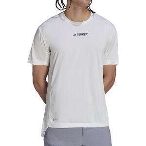 adidas Terrex Multi Mens Running Top White Short Sleeve Run Jogging T-Shirt adidas Terrex Multi Mens Running Top White Short Sleeve Run Jogging T-Shirt