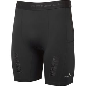 Ronhill Tech All Terrain Stretch Mens Short Tights Black 8 Inch Running Shorts Ronhill Tech All Terrain Stretch Mens Short Tights Black 8 Inch Running Shorts