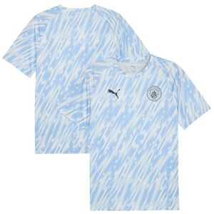 Manchester City Puma Football T-Shirt Adult Silver Manchester City Puma Football T-Shirt Adult Silver