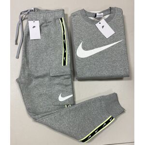 Nike Sportswear Repeat Crew Fleece Men’s Tracksuit Sweatshirt Cargo Pants Small Nike Sportswear Repeat Crew Fleece Men’s Tracksuit Sweatshirt Cargo Pants Small