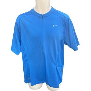 New Nike Mens Training Running Short Sleeved Reflective Top Shirt Azure Blue L New Nike Mens Training Running Short Sleeved Reflective Top Shirt Azure Blue L