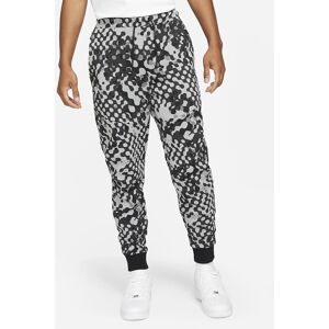Nike Sportswear Nsw Printed Tech Fleece Joggers Pants Grey Black Size Large Nike Sportswear Nsw Printed Tech Fleece Joggers Pants Grey Black Size Large