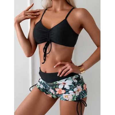Does Not Apply S-Xxl Two Piece Swimsuit Bathing Suits Floral Tropical High Waist Beach Wear New Does Not Apply S-Xxl Two Piece Swimsuit Bathing Suits Floral Tropical High Waist Beach Wear New