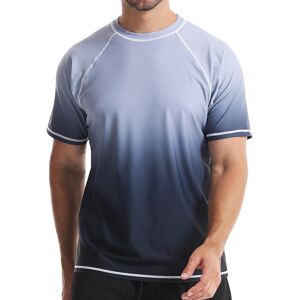 Danfiki Mens Swim Top Rash Vest Watersport Rash Guards Swimming Shirts Sun Protection S Danfiki Mens Swim Top Rash Vest Watersport Rash Guards Swimming Shirts Sun Protection S