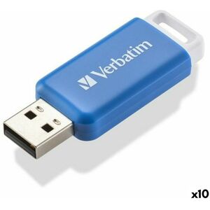 Verbatim V DataBar USB stick - 64GB - Blue Black Verbatim V DataBar USB stick - 64GB - Blue Black