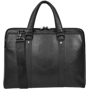 House Of Leather Real Leather Cross Body Briefcase Organiser Shoulder Bag Monterey Black House Of Leather Real Leather Cross Body Briefcase Organiser Shoulder Bag Monterey Black