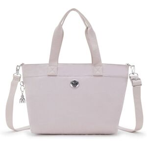 Kipling Colissa S Compact Tote - Gleam Silver Rrp £88 Kipling Colissa S Compact Tote - Gleam Silver Rrp £88