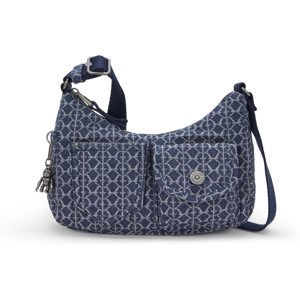 Kipling Kenda Small Crossbody - Signature Denim Rrp £78 Kipling Kenda Small Crossbody - Signature Denim Rrp £78
