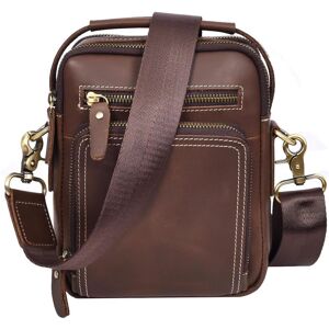 House Of Leather Mens Real Leather Cross Body Bag Small Organiser Travel Pouch Jett Brown Hunter House Of Leather Mens Real Leather Cross Body Bag Small Organiser Travel Pouch Jett Brown Hunter