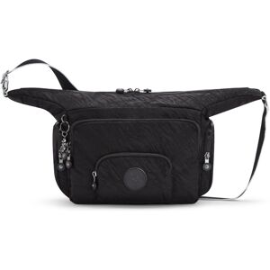 Kipling Europa New Medium Shoulder Bag - Zebra Emb Black Rrp £93 Kipling Europa New Medium Shoulder Bag - Zebra Emb Black Rrp £93