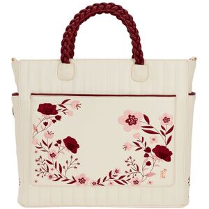 Loungefly Crossbody Bag Figural Cream & Red Floral Loungefly Crossbody Bag Figural Cream & Red Floral