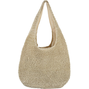 Does Not Apply Straw Tote Bag Summer Beach Shoulder Bag For Women, Weave Large Capacity Casual Does Not Apply Straw Tote Bag Summer Beach Shoulder Bag For Women, Weave Large Capacity Casual