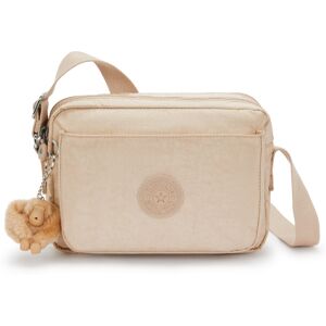 Kipling Medium Crossbody Bag Abanu M In Sparkled Beige Fw2025 Rrp £98 Kipling Medium Crossbody Bag Abanu M In Sparkled Beige Fw2025 Rrp £98