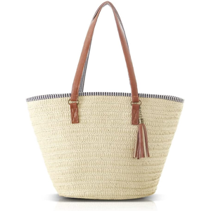 Does Not Apply Handbags For Women Summer Beach Bag Large Tote Bag Straw Bag With Tassels Ladies Does Not Apply Handbags For Women Summer Beach Bag Large Tote Bag Straw Bag With Tassels Ladies