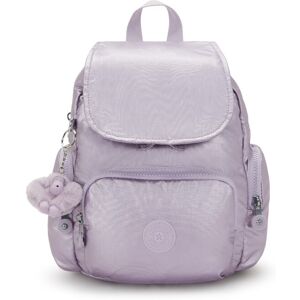 Kipling City Zip Mini Backpack - Lilac Moon Met Rrp £93 Kipling City Zip Mini Backpack - Lilac Moon Met Rrp £93