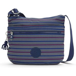 Kipling Arto Shoulder Bag / Across Body - Blue Geo Print Rrp £67 Kipling Arto Shoulder Bag / Across Body - Blue Geo Print Rrp £67