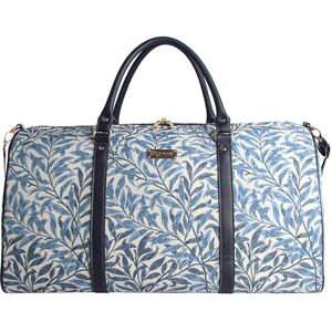 Signare Willow Bough Tapestry Big Holdall Bag Shoulder Grab Bag Leaf Blue Cream Signare Willow Bough Tapestry Big Holdall Bag Shoulder Grab Bag Leaf Blue Cream