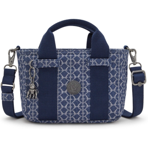 Kipling Ritta Mini Small Shoulder Bag - Signature Denim Rrp £78 Kipling Ritta Mini Small Shoulder Bag - Signature Denim Rrp £78