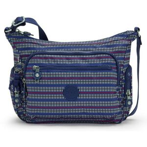 Kipling Gabbie S Crossbody Bag - Blue Geo Print Rrp £83 Kipling Gabbie S Crossbody Bag - Blue Geo Print Rrp £83