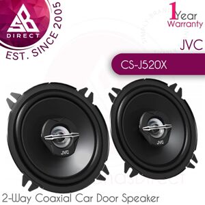 JVC Cs-J520x 4\" 2-Way Car Door Coaxial Speakers│mica Cone Woofer│250w│4ω│black JVC Cs-J520x 4\" 2-Way Car Door Coaxial Speakers│mica Cone Woofer│250w│4ω│black
