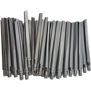 Qarequ 50pcs Pc 6dbi External Wireless Antenna Wifi 2.4ghz 5.8ghz Bluetooh Rp-Sma Male Qarequ 50pcs Pc 6dbi External Wireless Antenna Wifi 2.4ghz 5.8ghz Bluetooh Rp-Sma Male