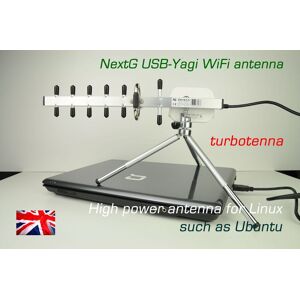Turbotenna Nextg Usb-Yagi 11n High Power Wifi Antenna Us Ubuntu Mac Turbotenna Nextg Usb-Yagi 11n High Power Wifi Antenna Us Ubuntu Mac