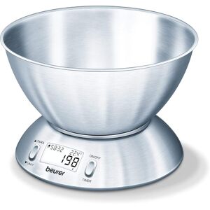 Beurer Ks54 Modern Digital Kitchen Scale Stainless Steel Design With 1.5l W Beurer Ks54 Modern Digital Kitchen Scale Stainless Steel Design With 1.5l W