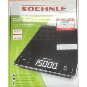 Soehnle Page Profi 100 - Black - Kitchen scale Soehnle Page Profi 100 - Black - Kitchen scale