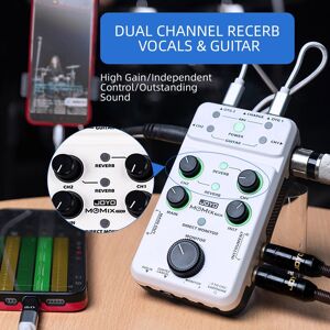 Momix Pro Audio Mixer Type-C Phone Powered Plug And Play Usb Stereo Momix Pro Audio Mixer Type-C Phone Powered Plug And Play Usb Stereo