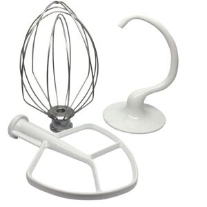 KitchenAid Stand Mixer Original 5qt Flat Beater, Wire Whisk And Dough Hook. KitchenAid Stand Mixer Original 5qt Flat Beater, Wire Whisk And Dough Hook.