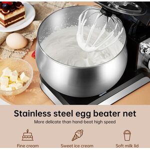 1200w Kitchen Electric Stand Mixer With 4.5qt Mixing Bowl And 3 Attachments Ou 1200w Kitchen Electric Stand Mixer With 4.5qt Mixing Bowl And 3 Attachments Ou