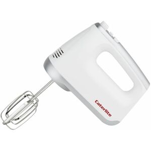 Caterlite Hand Mixer In White 6 Speed Lightweight Powerful Easy Grip Light Duty Caterlite Hand Mixer In White 6 Speed Lightweight Powerful Easy Grip Light Duty