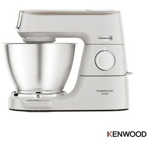 Kenwood Titanium Chef Baker Stand Mixer - White, Kvc65.001wh Kenwood Titanium Chef Baker Stand Mixer - White, Kvc65.001wh