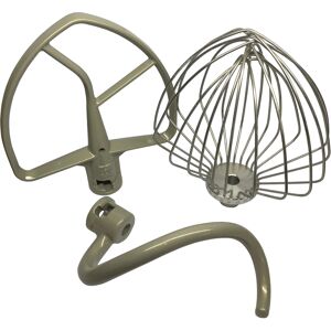 KitchenAid Stand Mixer 7qt (6.9l) Wire Whisk, Flat Beater And Spiral Dough Hook. KitchenAid Stand Mixer 7qt (6.9l) Wire Whisk, Flat Beater And Spiral Dough Hook.